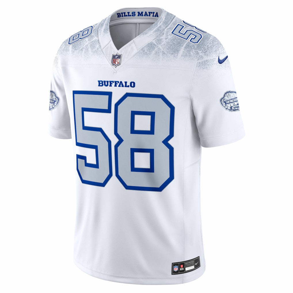 Matt Milano Buffalo Bills 2025 Rivalries Collection Limited Jersey - White Jerseys