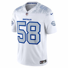 Matt Milano Buffalo Bills 2025 Rivalries Collection Limited Jersey - White Jerseys