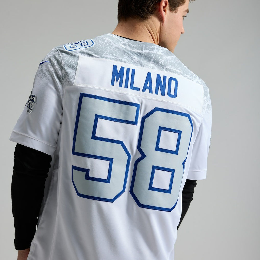 Matt Milano Buffalo Bills 2025 Rivalries Collection Limited Jersey - White Jerseys