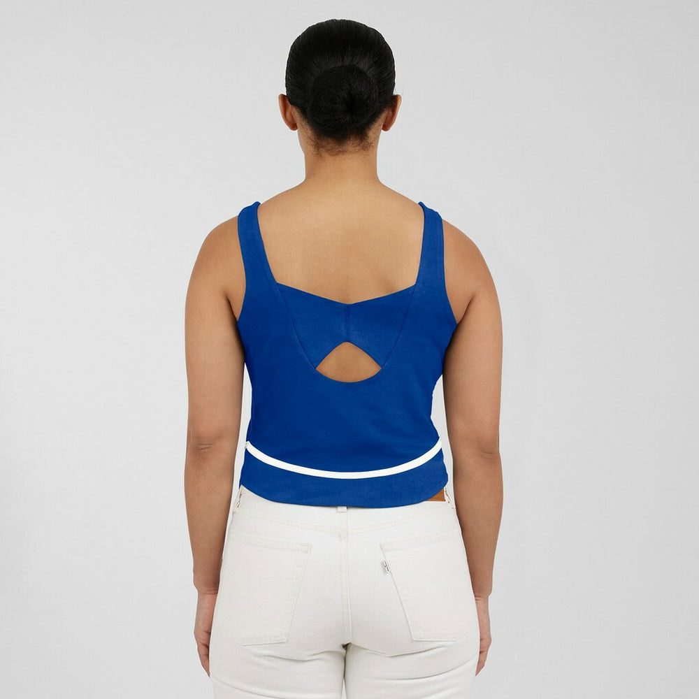 Buffalo Bills WEAR by Erin Andrews Women's Square Neck Tank Top - Royal Tops