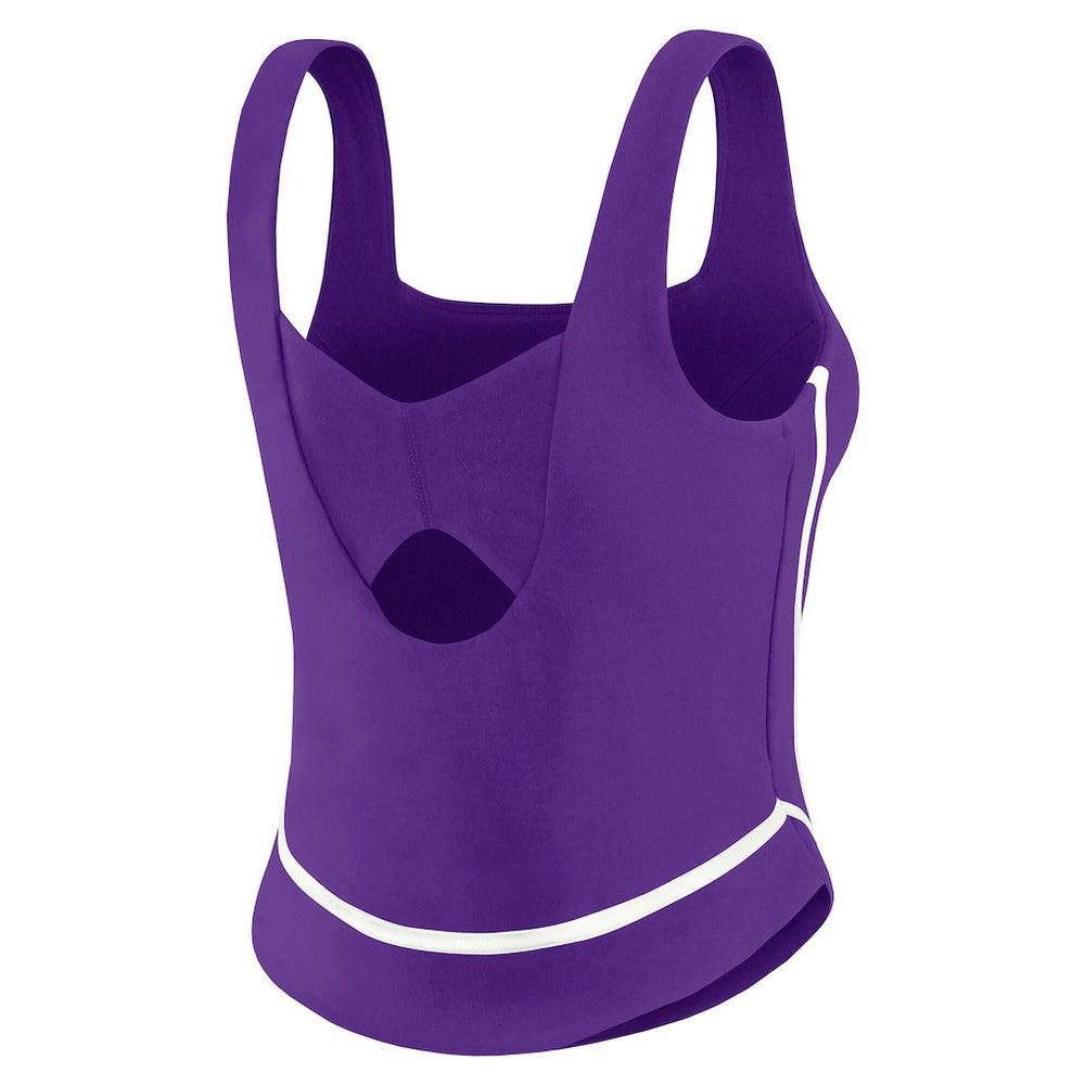 Minnesota Vikings WEAR by Erin Andrews Women's Square Neck Tank Top - Purple Tops