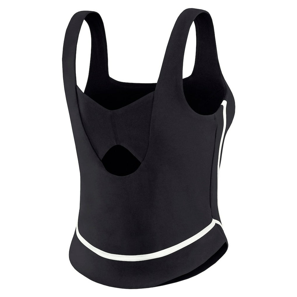 Pittsburgh Steelers WEAR by Erin Andrews Women's Square Neck Tank Top - Black Tops