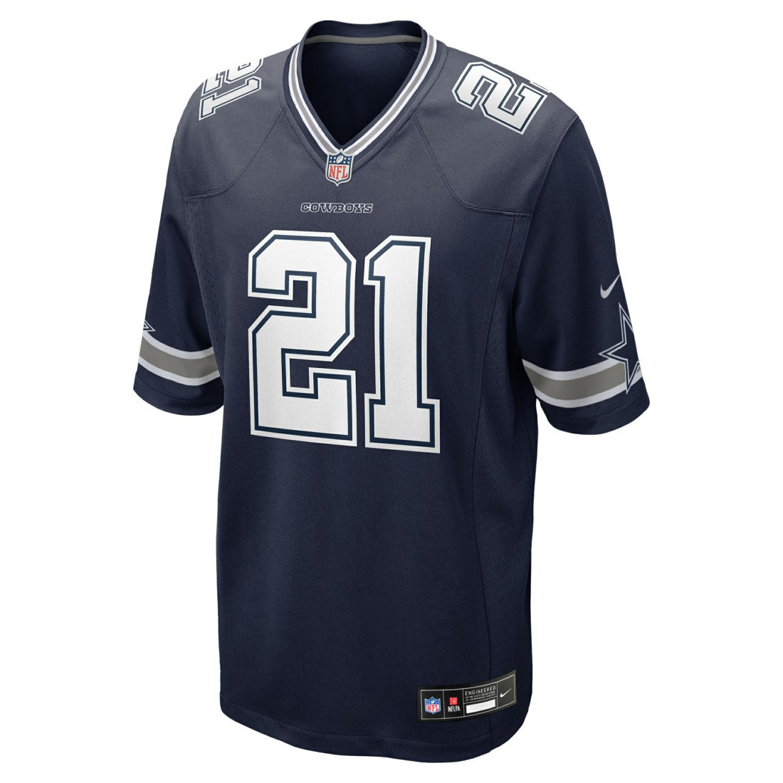 Deion Sanders Dallas Cowboys Team Retired Player Game Jersey - Navy Jerseys