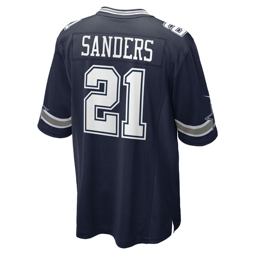 Deion Sanders Dallas Cowboys Team Retired Player Game Jersey - Navy Jerseys