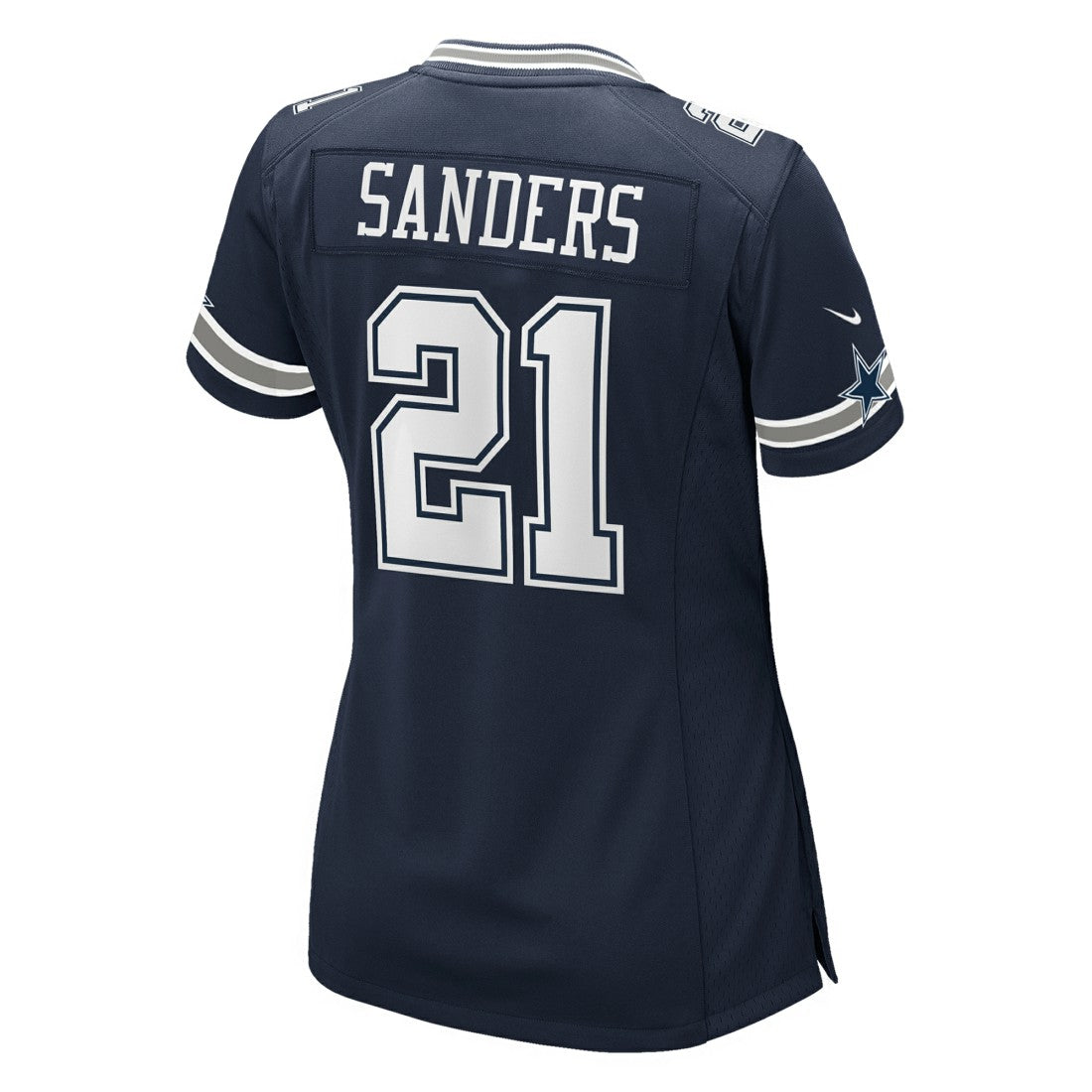 Deion Sanders Dallas Cowboys Women's Team Retired Player Game Jersey - Navy Jerseys