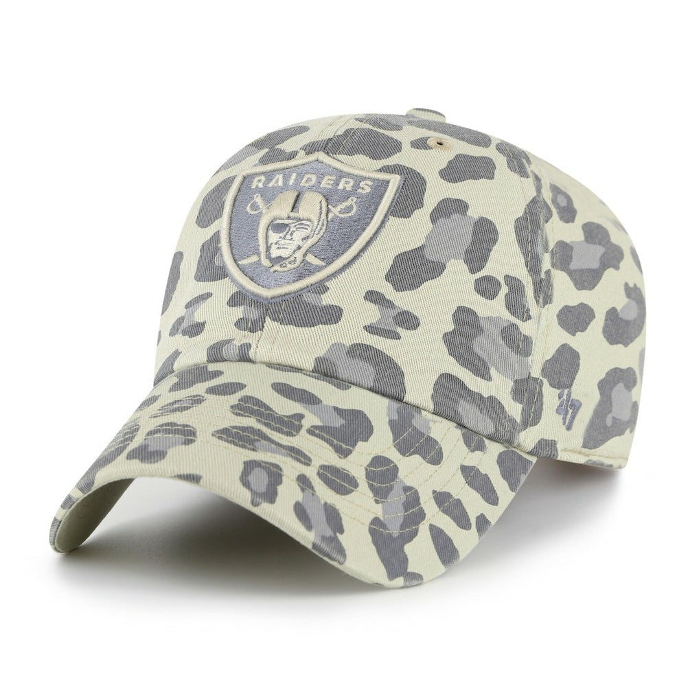Las Vegas Raiders '47 Women's Bagheera Clean Up Adjustable Hat - Gray Hats