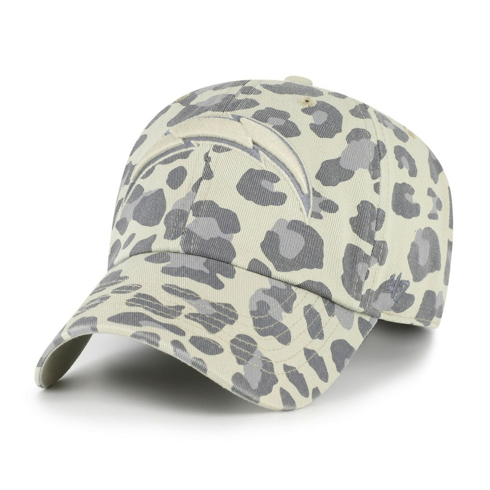 Los Angeles Chargers '47 Women's Bagheera Clean Up Adjustable Hat - Gray Hats