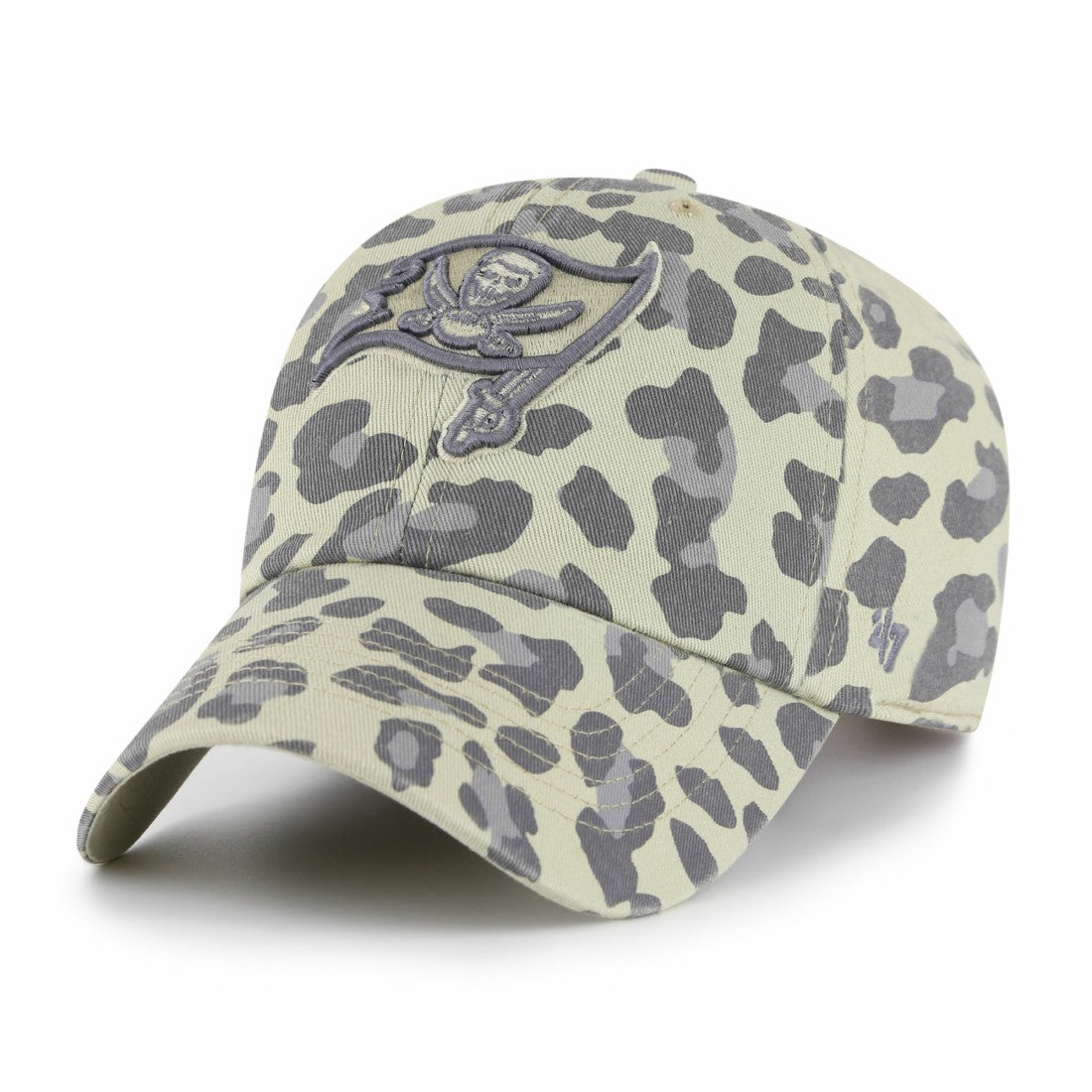 Tampa Bay Buccaneers '47 Women's Bagheera Clean Up Adjustable Hat - Gray Hats