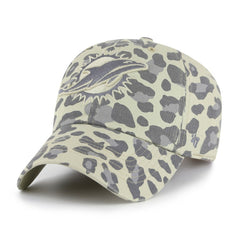 Miami Dolphins '47 Women's Bagheera Clean Up Adjustable Hat - Gray Hats
