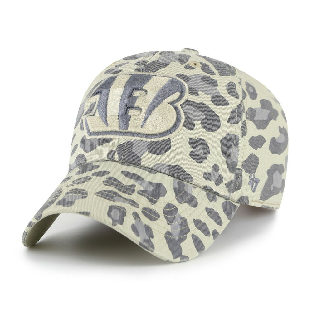 Cincinnati Bengals '47 Women's Bagheera Clean Up Adjustable Hat - Gray Hats