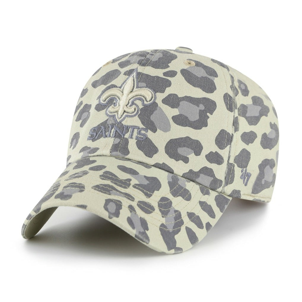 New Orleans Saints '47 Women's Bagheera Clean Up Adjustable Hat - Gray Hats