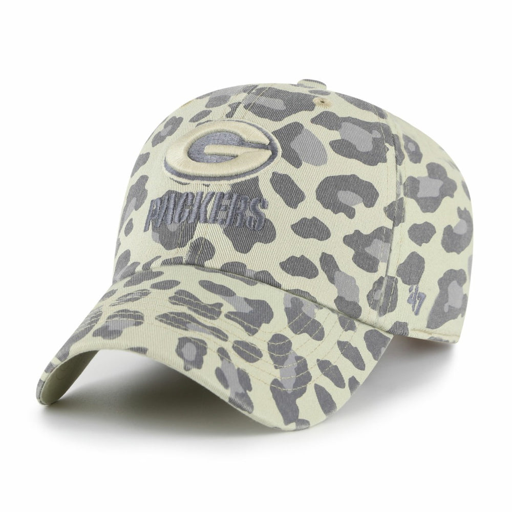 Green Bay Packers '47 Women's Bagheera Clean Up Adjustable Hat - Gray Hats