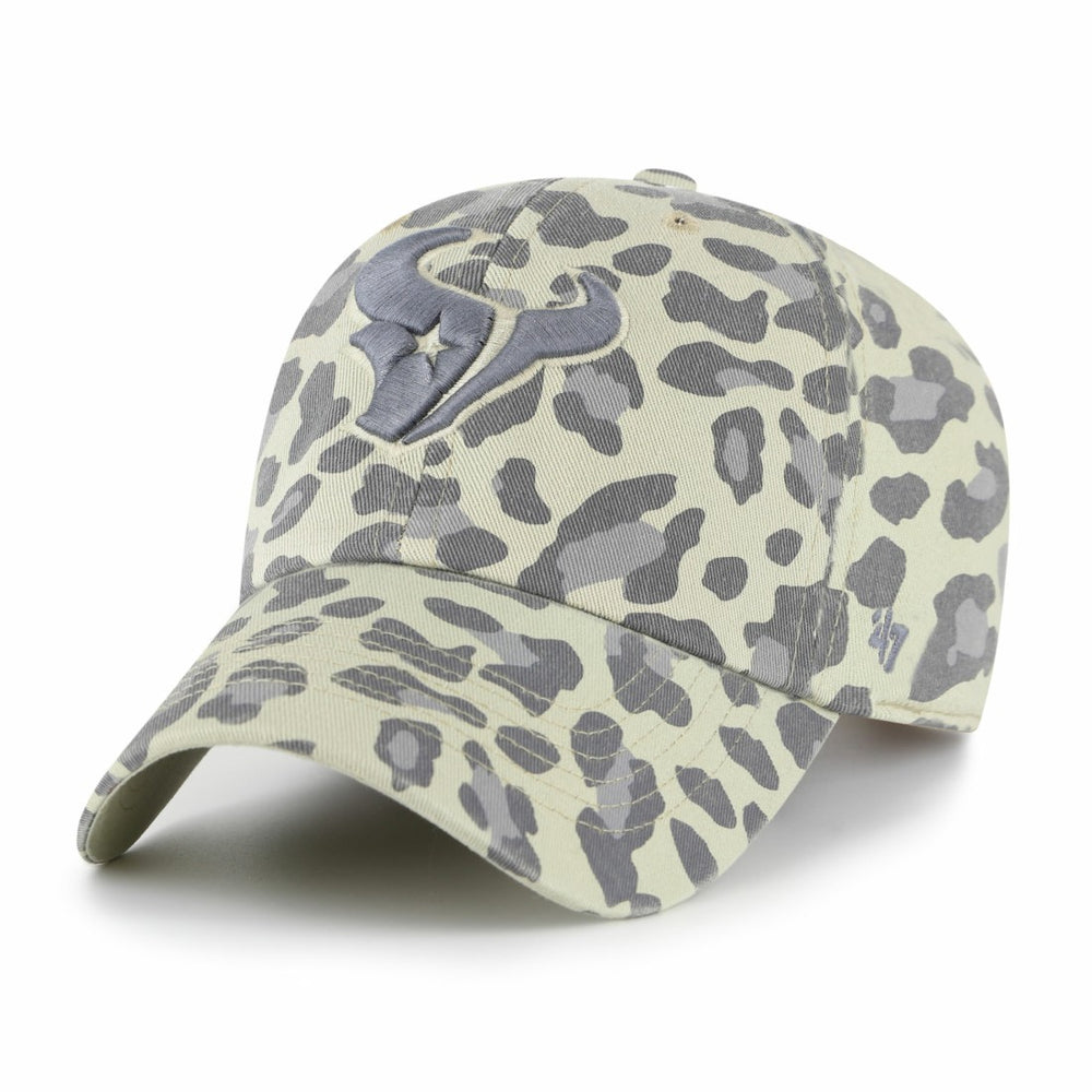 Houston Texans '47 Women's Bagheera Clean Up Adjustable Hat - Gray Hats