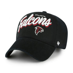 Atlanta Falcons '47 Women's Ariana Clean Up Adjustable Hat - Black Hats