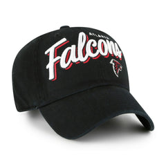 Atlanta Falcons '47 Women's Ariana Clean Up Adjustable Hat - Black Hats