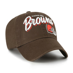 Cleveland Browns '47 Women's Ariana Clean Up Adjustable Hat - Brown Hats