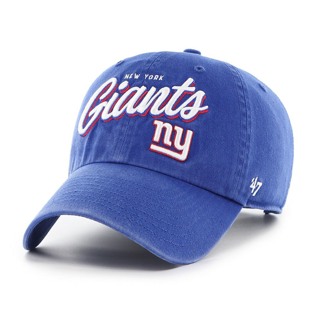 New York Giants '47 Women's Ariana Clean Up Adjustable Hat - Royal Hats