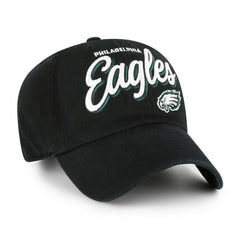 Philadelphia Eagles '47 Women's Ariana Clean Up Adjustable Hat - Black Hats