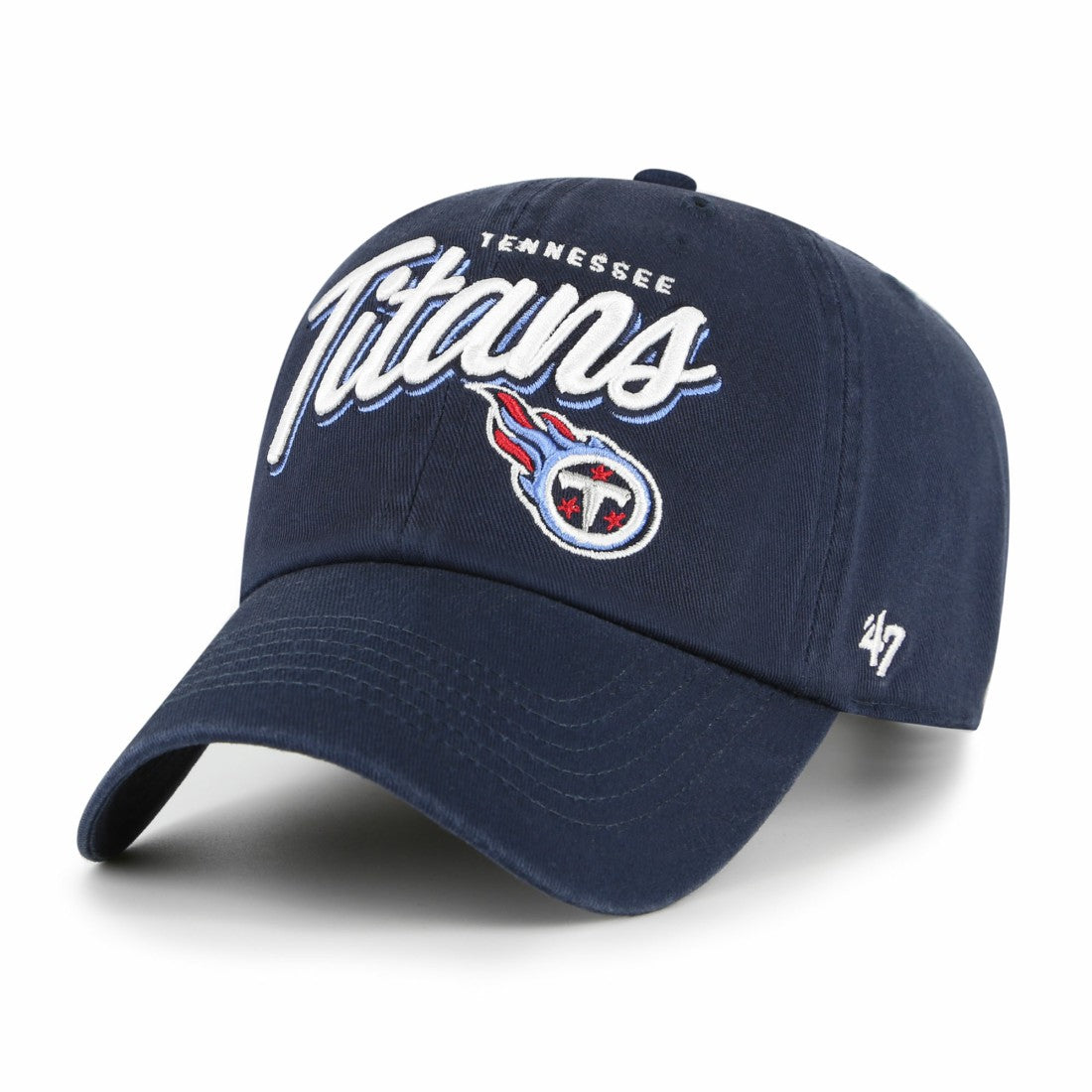 Tennessee Titans '47 Women's Ariana Clean Up Adjustable Hat - Navy Hats