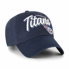 Tennessee Titans '47 Women's Ariana Clean Up Adjustable Hat - Navy Hats
