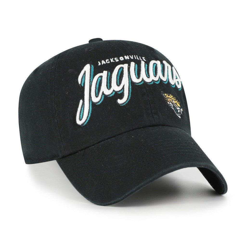 Jacksonville Jaguars '47 Women's Ariana Clean Up Adjustable Hat - Black Hats