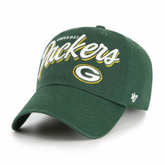 Green Bay Packers '47 Women's Ariana Clean Up Adjustable Hat - Green Hats