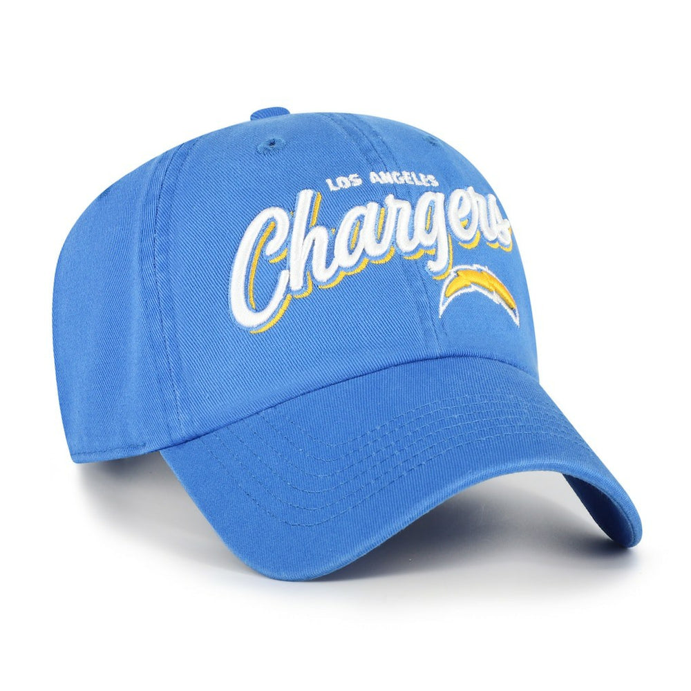 Los Angeles Chargers '47 Women's Ariana Clean Up Adjustable Hat - Powder Blue Hats