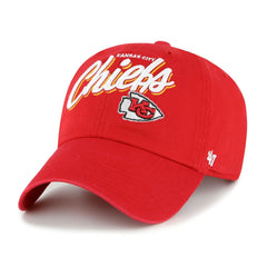 Kansas City Chiefs '47 Women's Ariana Clean Up Adjustable Hat - Red Hats