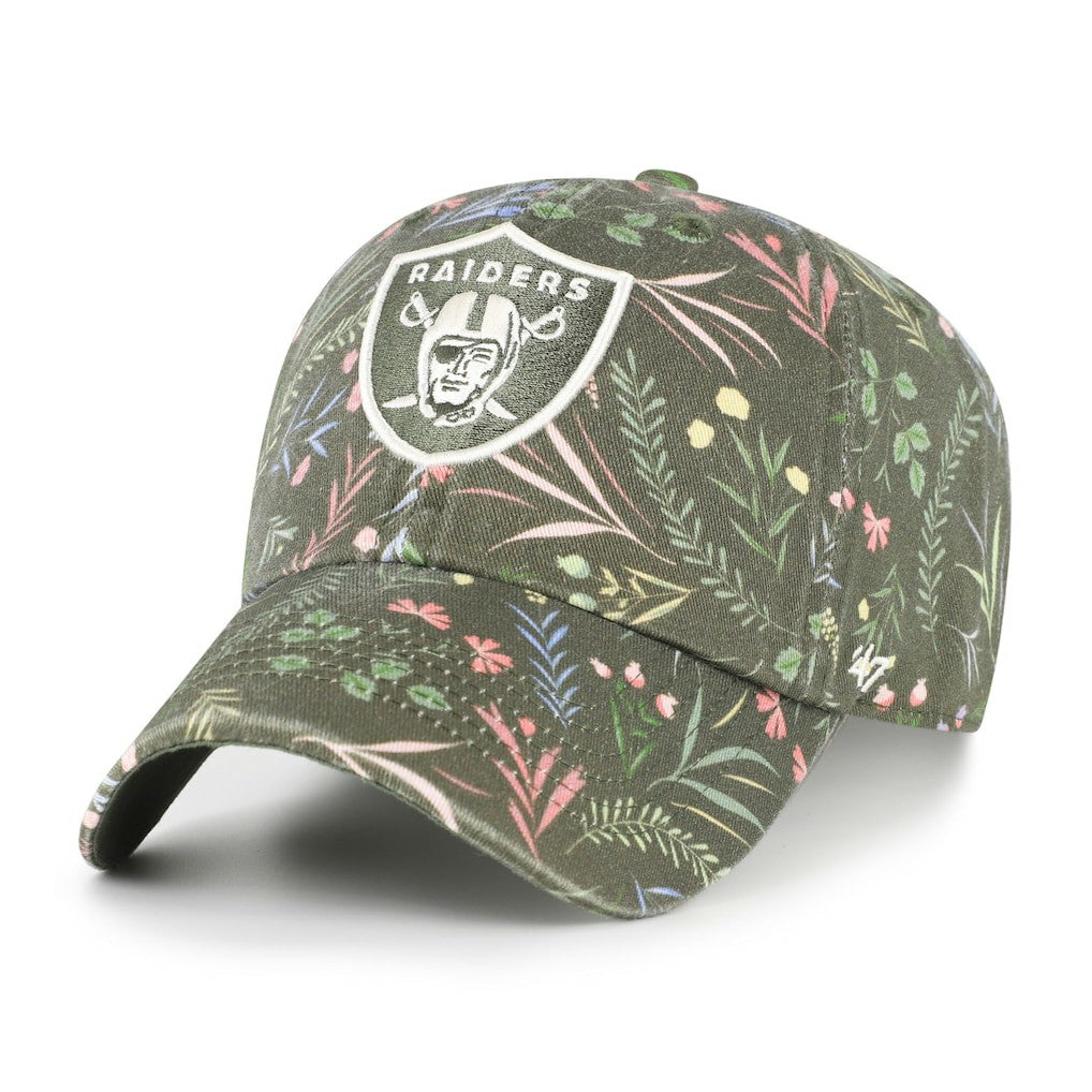 Las Vegas Raiders '47 Women's Verbena Clean Up Adjustable Hat - Green Hats