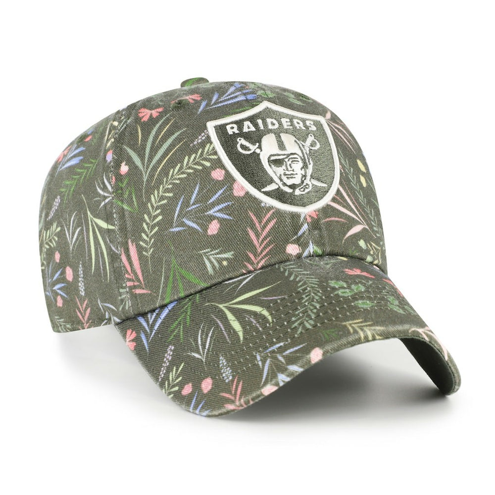 Las Vegas Raiders '47 Women's Verbena Clean Up Adjustable Hat - Green Hats