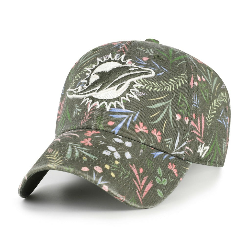 Miami Dolphins '47 Women's Verbena Clean Up Adjustable Hat - Green Hats