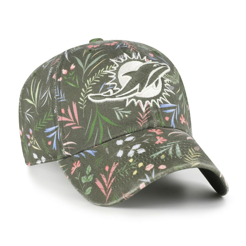 Miami Dolphins '47 Women's Verbena Clean Up Adjustable Hat - Green Hats