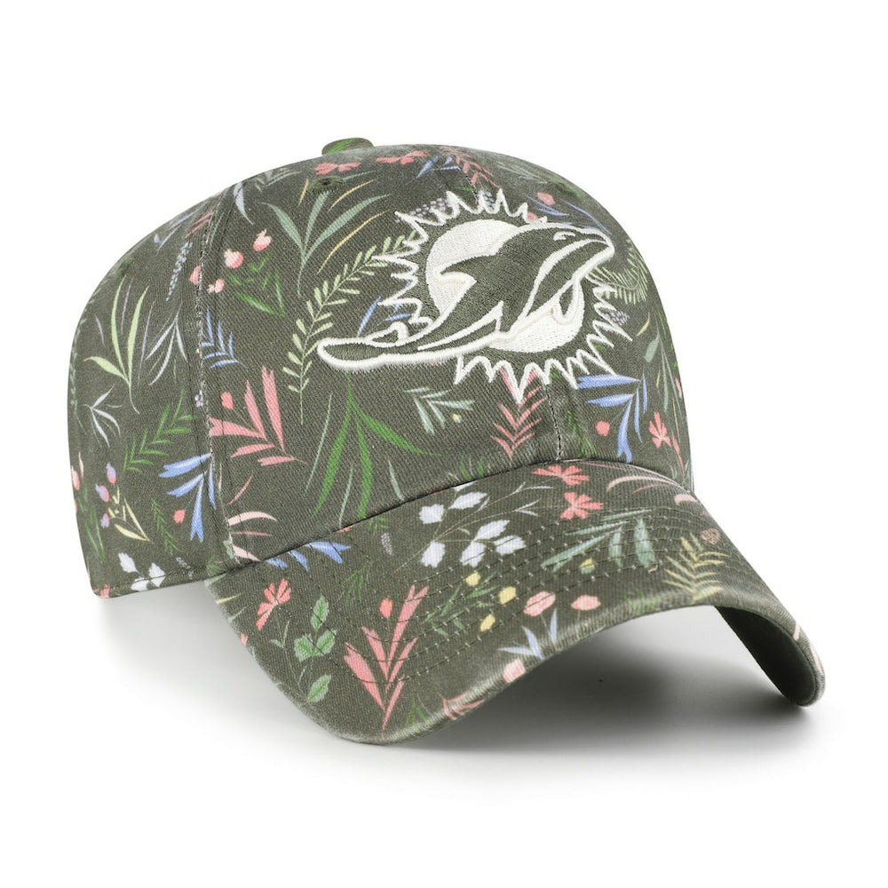 Miami Dolphins '47 Women's Verbena Clean Up Adjustable Hat - Green Hats