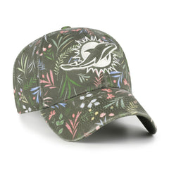 Miami Dolphins '47 Women's Verbena Clean Up Adjustable Hat - Green Hats