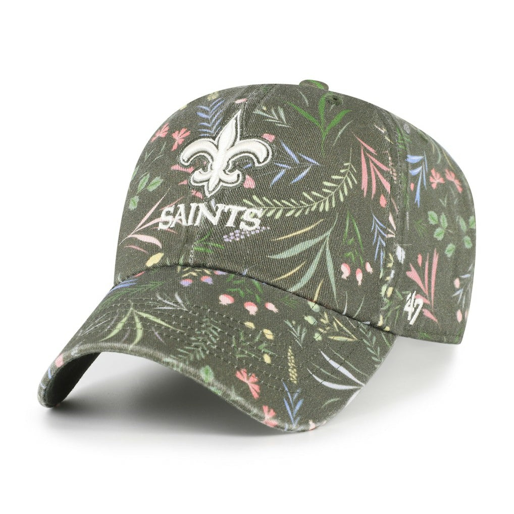 New Orleans Saints '47 Women's Verbena Clean Up Adjustable Hat - Green Hats