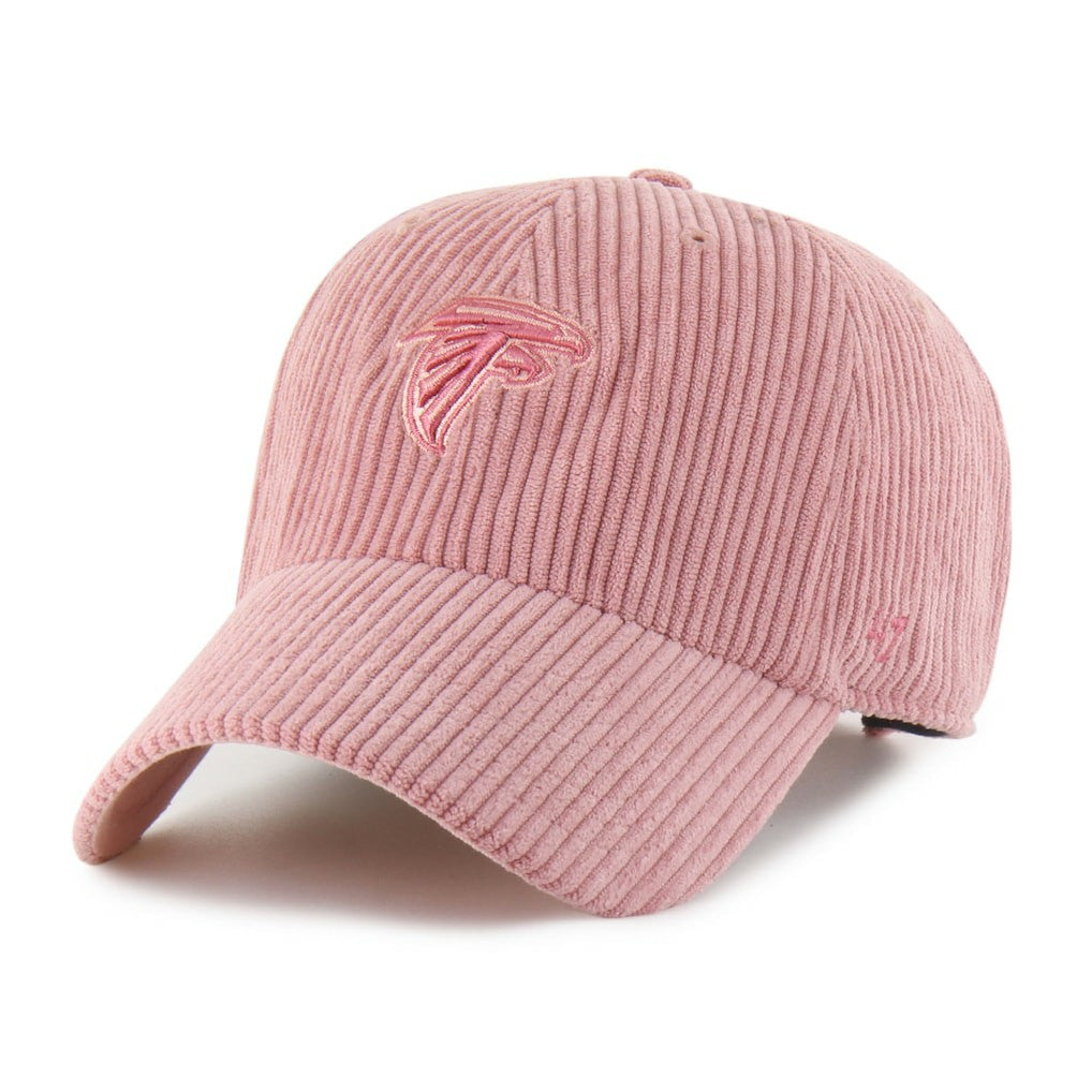 Atlanta Falcons '47 Women's Mellow Corduroy Clean Up Adjustable Hat - Pink Hats