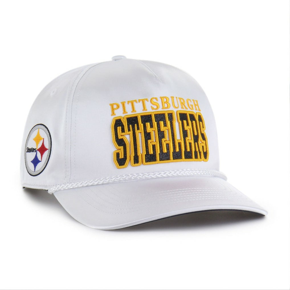 Pittsburgh Steelers '47 Women's Outspoken Hitch Adjustable Hat - White Hats