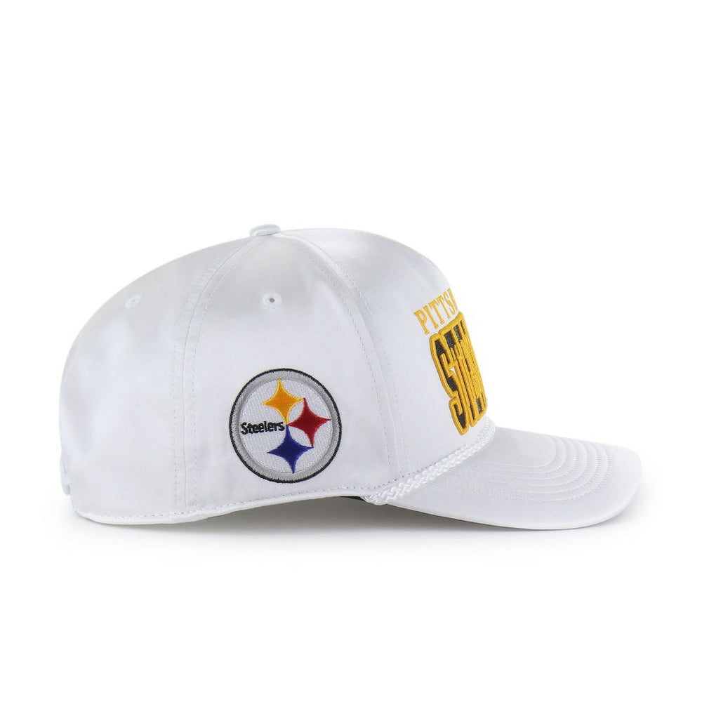 Pittsburgh Steelers '47 Women's Outspoken Hitch Adjustable Hat - White Hats