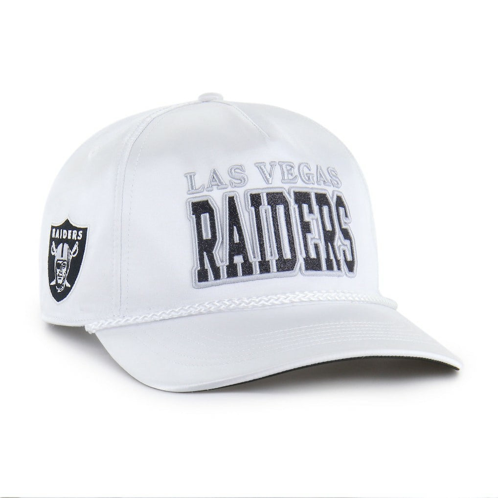 Las Vegas Raiders '47 Women's Outspoken Hitch Adjustable Hat - White Hats
