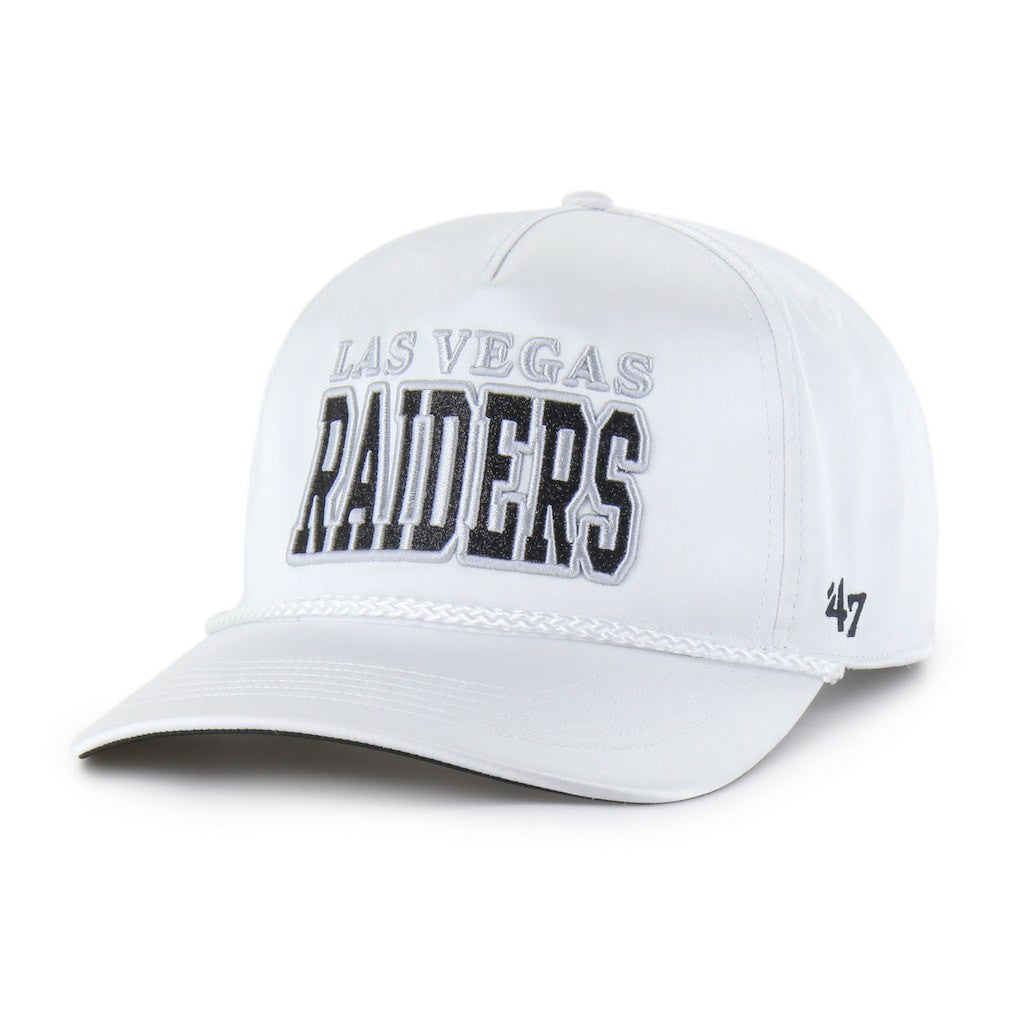 Las Vegas Raiders '47 Women's Outspoken Hitch Adjustable Hat - White Hats