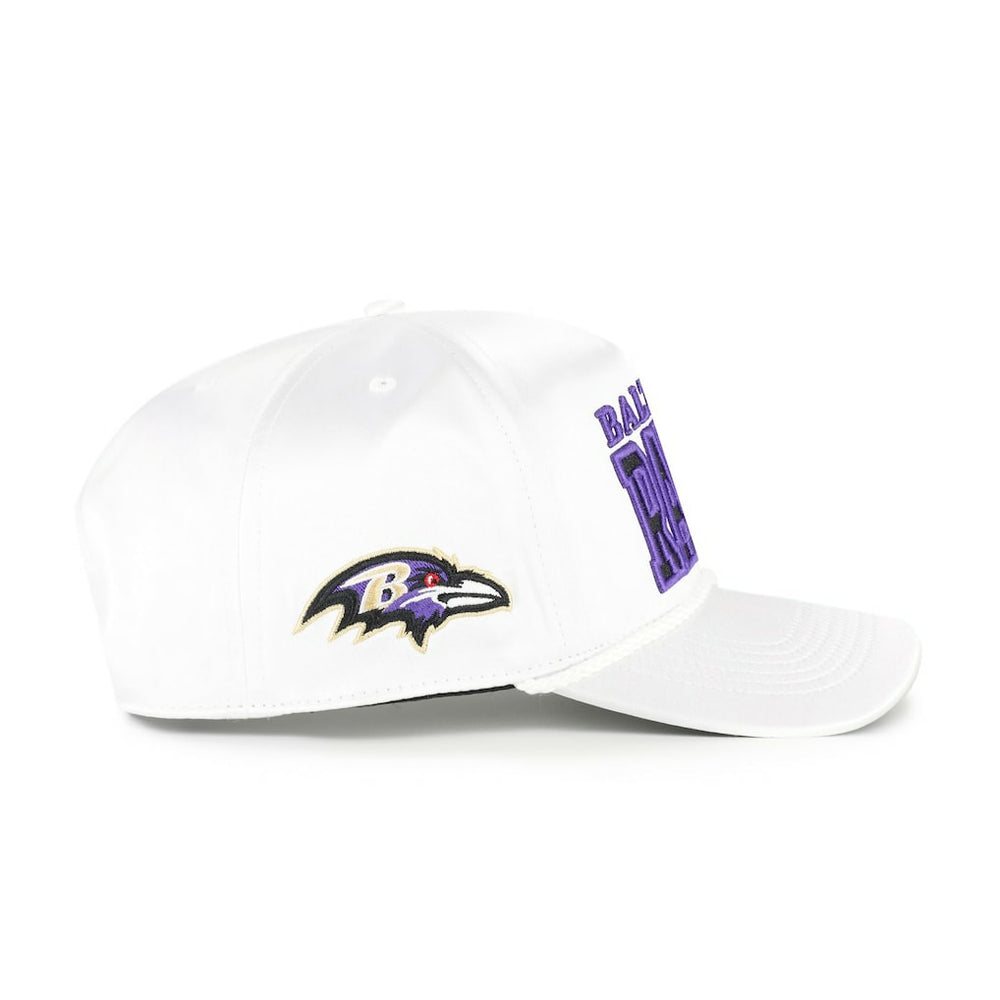 Baltimore Ravens '47 Women's Outspoken Hitch Adjustable Hat - White Hats