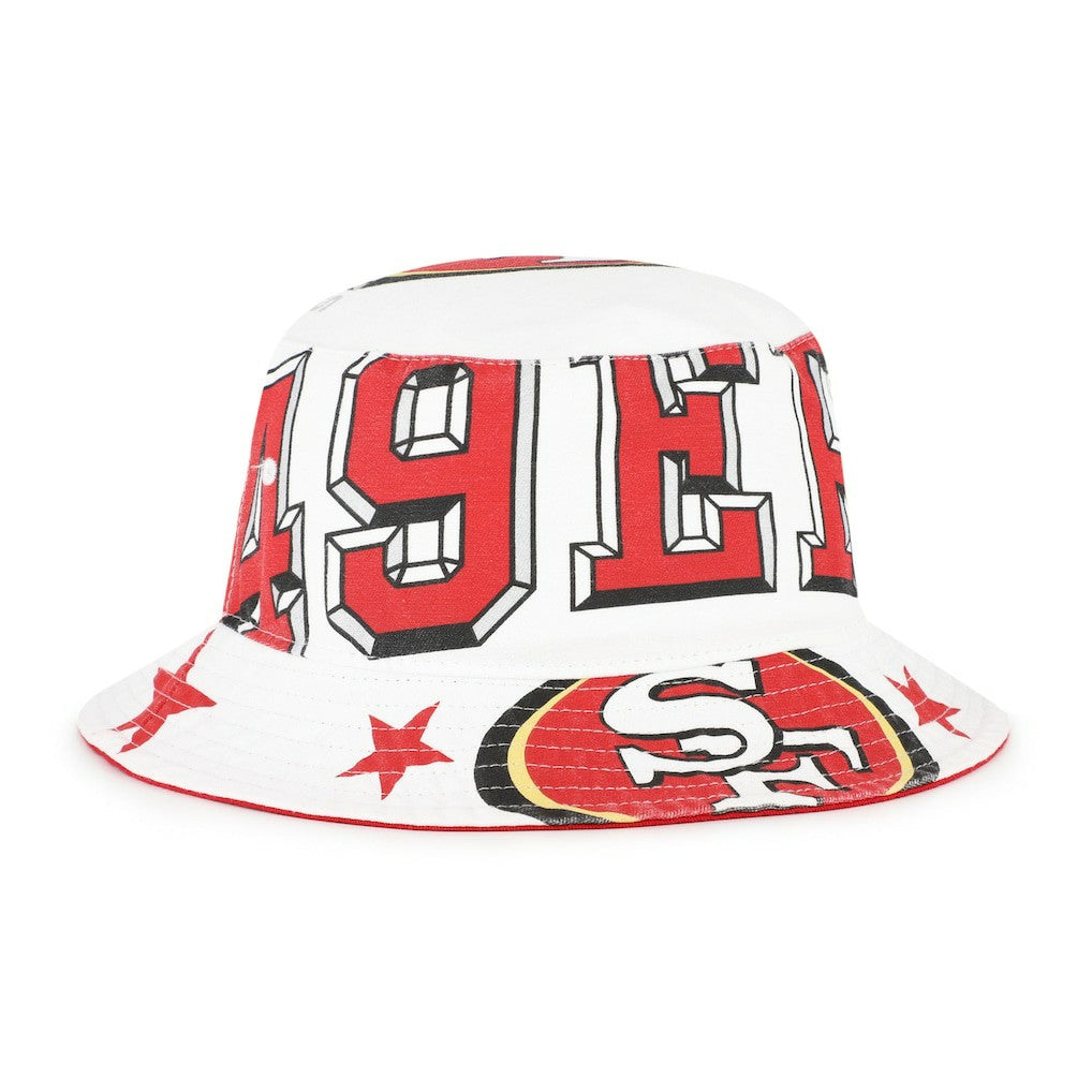 San Francisco 49ers '47 Women's Energize Bucket Hat - White Hats