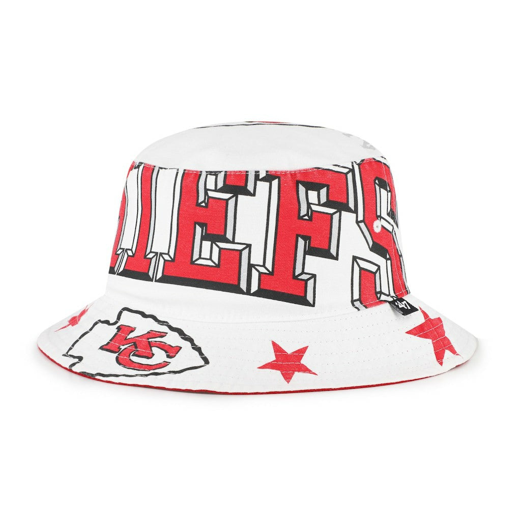 Kansas City Chiefs '47 Women's Energize Bucket Hat - White Hats