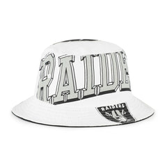 Las Vegas Raiders '47 Women's Energize Bucket Hat - White Hats