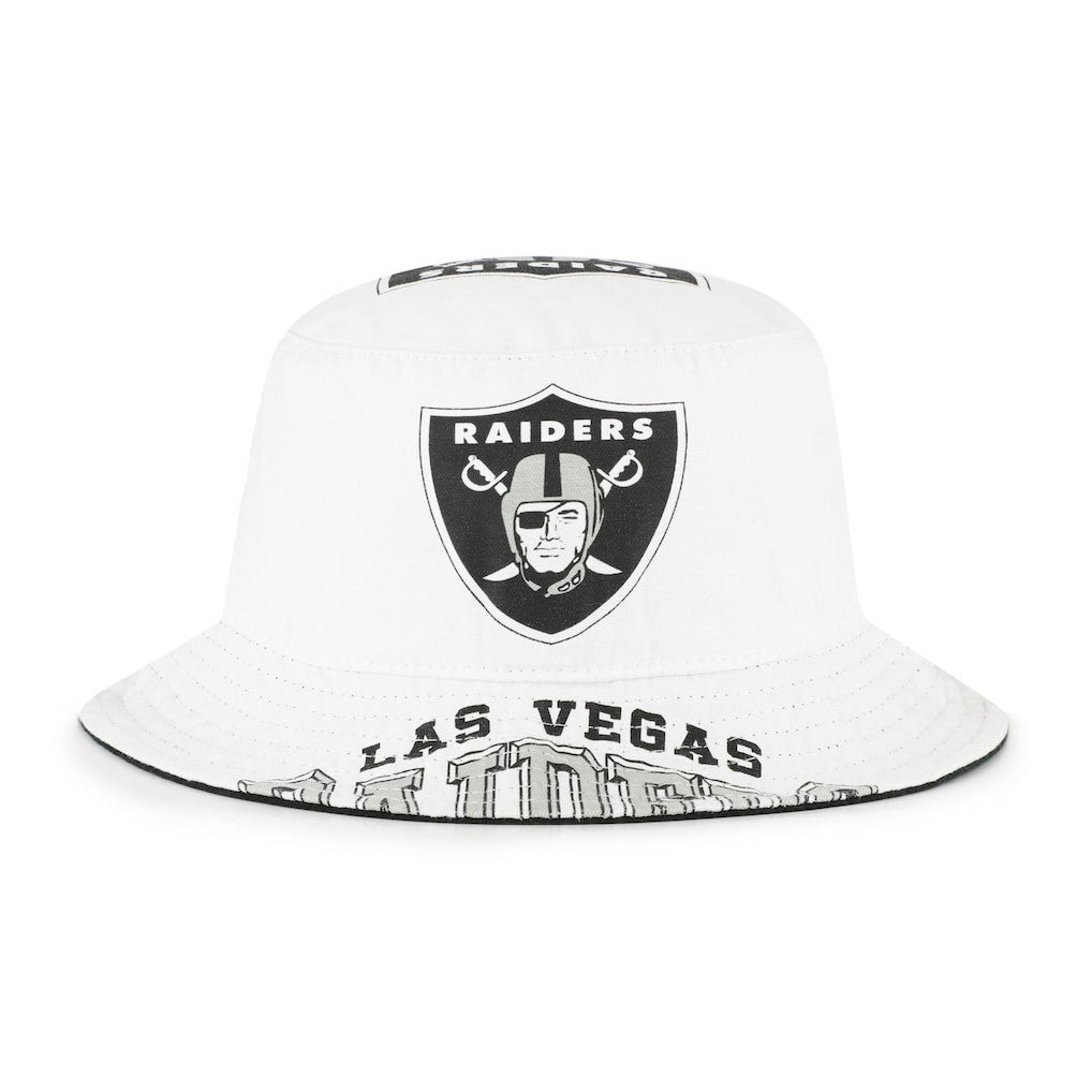 Las Vegas Raiders '47 Women's Energize Bucket Hat - White Hats
