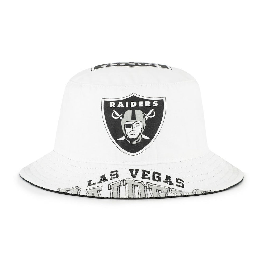 Las Vegas Raiders '47 Women's Energize Bucket Hat - White Hats