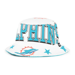 Miami Dolphins '47 Women's Energize Bucket Hat - White Hats