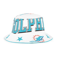 Miami Dolphins '47 Women's Energize Bucket Hat - White Hats