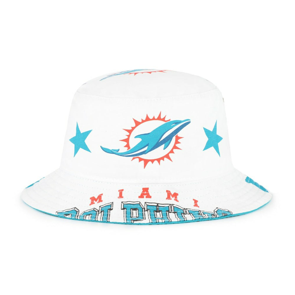 Miami Dolphins '47 Women's Energize Bucket Hat - White Hats