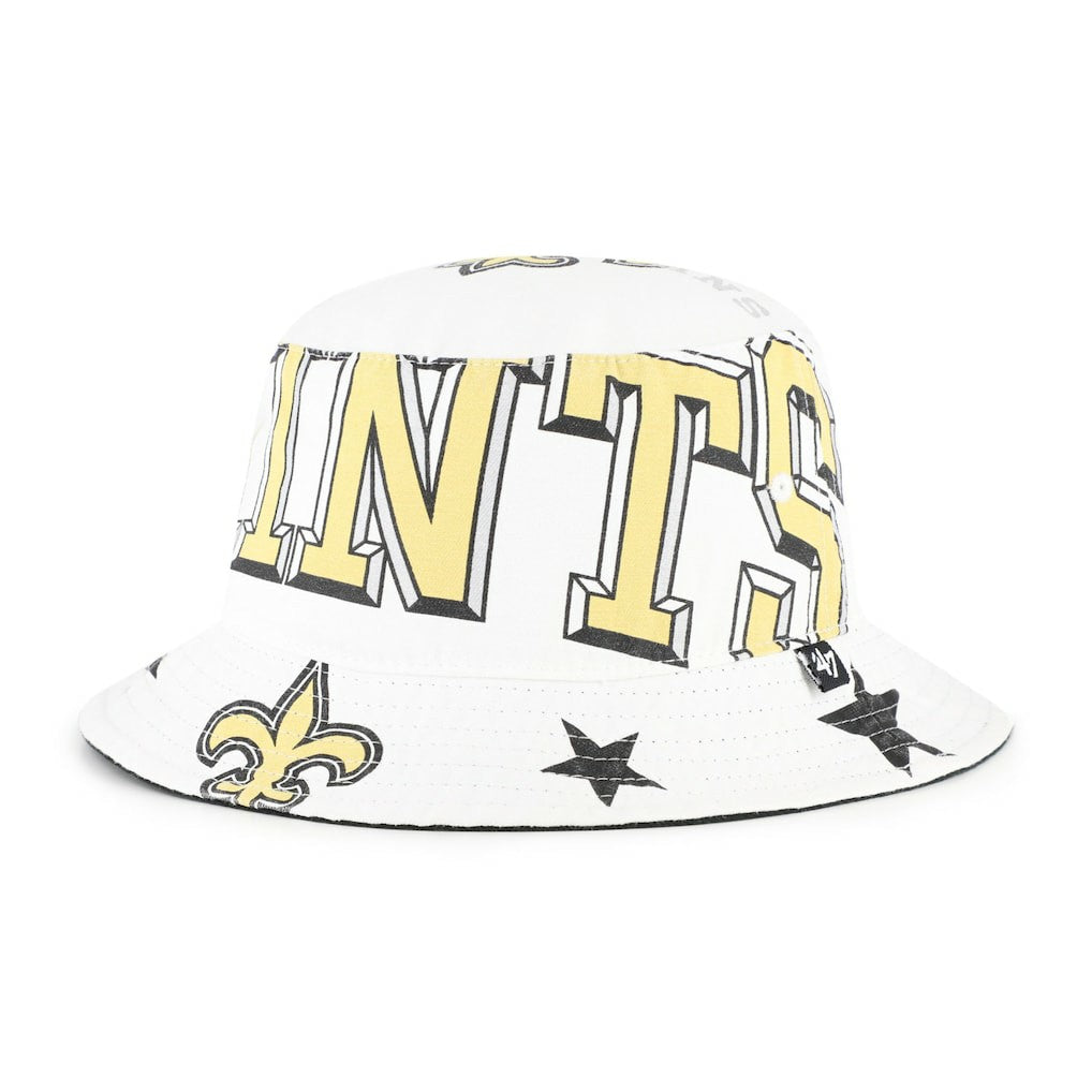 New Orleans Saints '47 Women's Energize Bucket Hat - White Hats